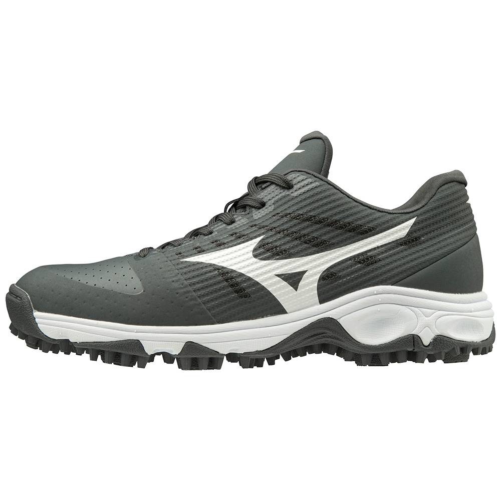 Mens Mizuno Ambition All Surface Low Turf Baseball Shoes Grey/White Philippines (HAZLNM539)